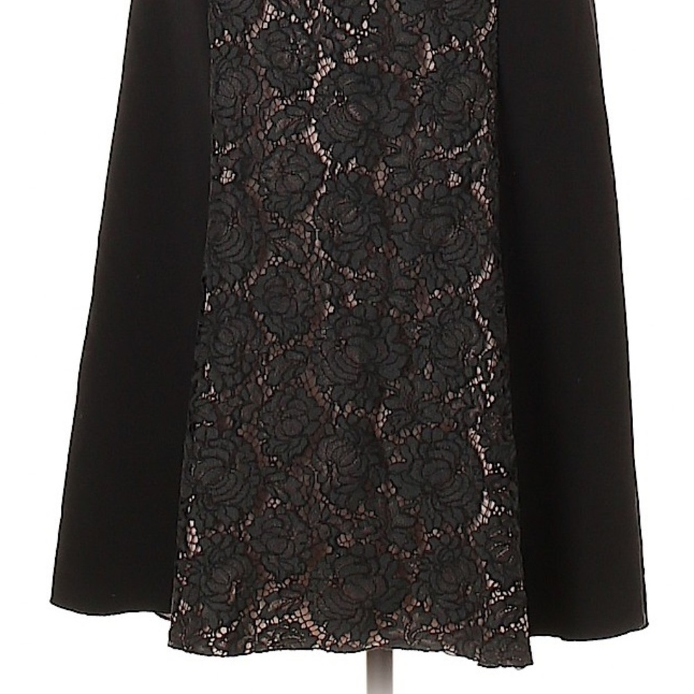 Nha Khanh Black Lace Mermaid Gown Size 10 Classic Retro Formal Evening Dress - Picture 6 of 15